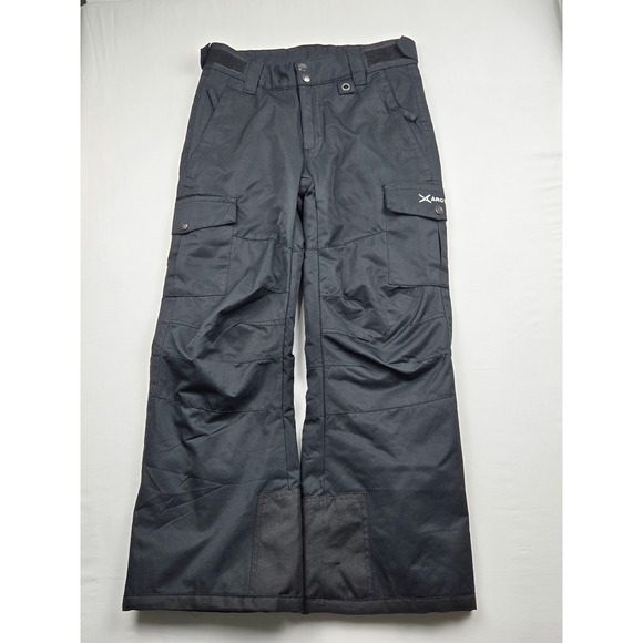 Arctix Other - Arctix‎ Youth Insulated Snow Ski Pants Black Cargo Pockets Adjustable Waist M 5K